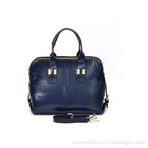 Big Capacity Womens Leather Tote Bags Oil Wax Genuine Leath